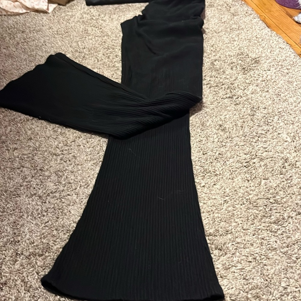Flared leggings